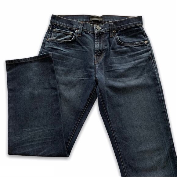 J Brand Cole Parker Blue Relaxed Straight Jeans Mens Size 30 - Picture 3 of 11